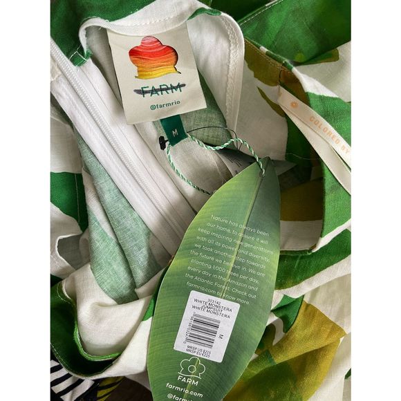 FARM RIO
Monstera One-Shoulder Linen-Blend Jumpsuit - Picture 9 of 9